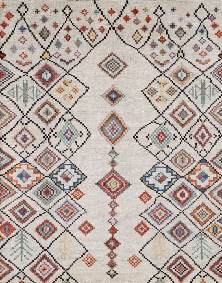MOR-22 A, a handmade Moroccan rug by Olker Rugs