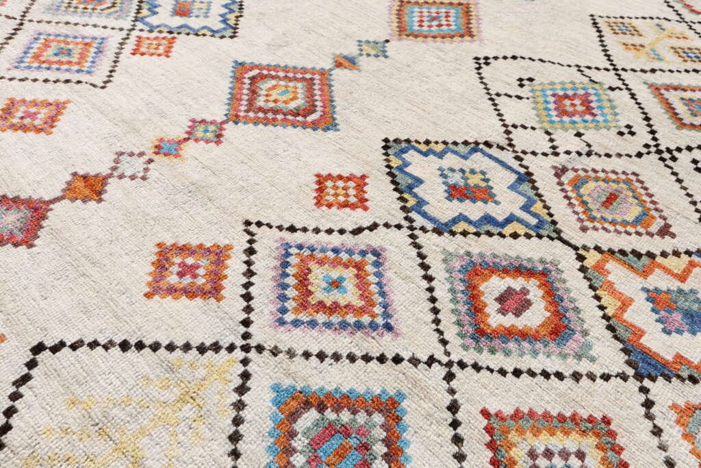 MOR-22 A, a handmade Moroccan rug by Olker Rugs