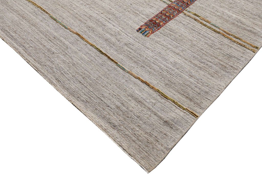 GLD-5 H, a handmade Flat Weave + Pile rug by Olker Rugs